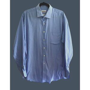 Van Heusen Flex Collar Regular Fit Mens Long Sleeve Shirt Light Blue